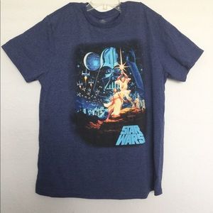 Vintage 90s Star Wars A New Hope T Shirt size L